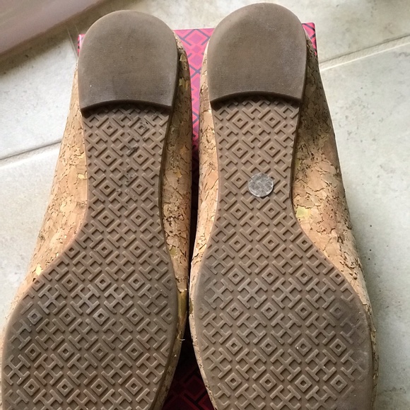 Tory Burch - Reva Cork Flats 8M - Picture 4 of 4